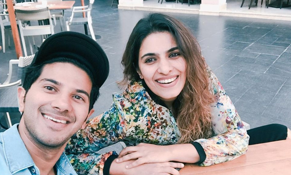 dulquer salman wishes to his sister birthday